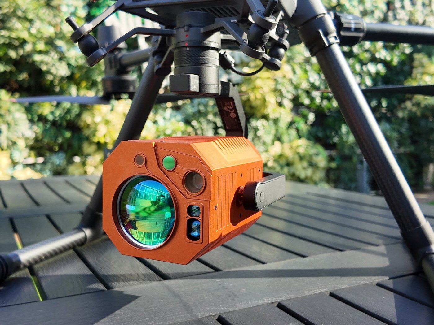 Detekční senzor metanu BL-CH4 na dron DJI Matrice 300RTK / Matrice 350 RTK