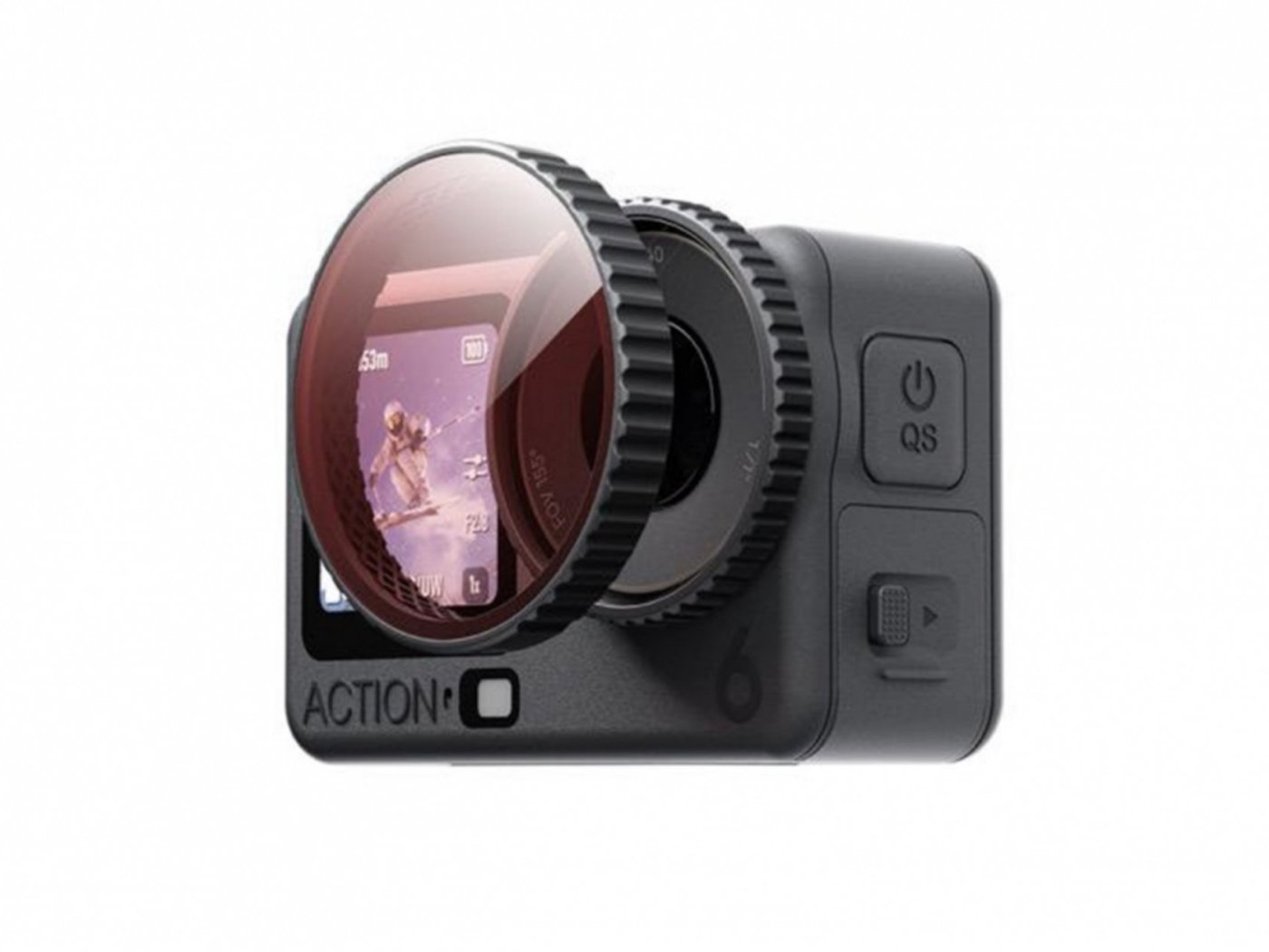 Sada 4 rychloupínacích ND filtrů pro akční kameru DJI Osmo Action 6