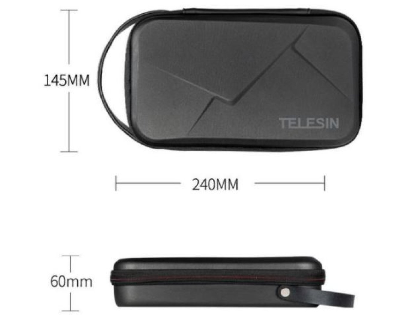 Pouzdro s nastavitelným vnitřkem na akční kameru