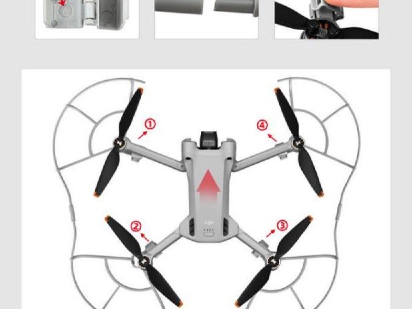 Ochranné oblouky na dron DJI Mini 3 Pro