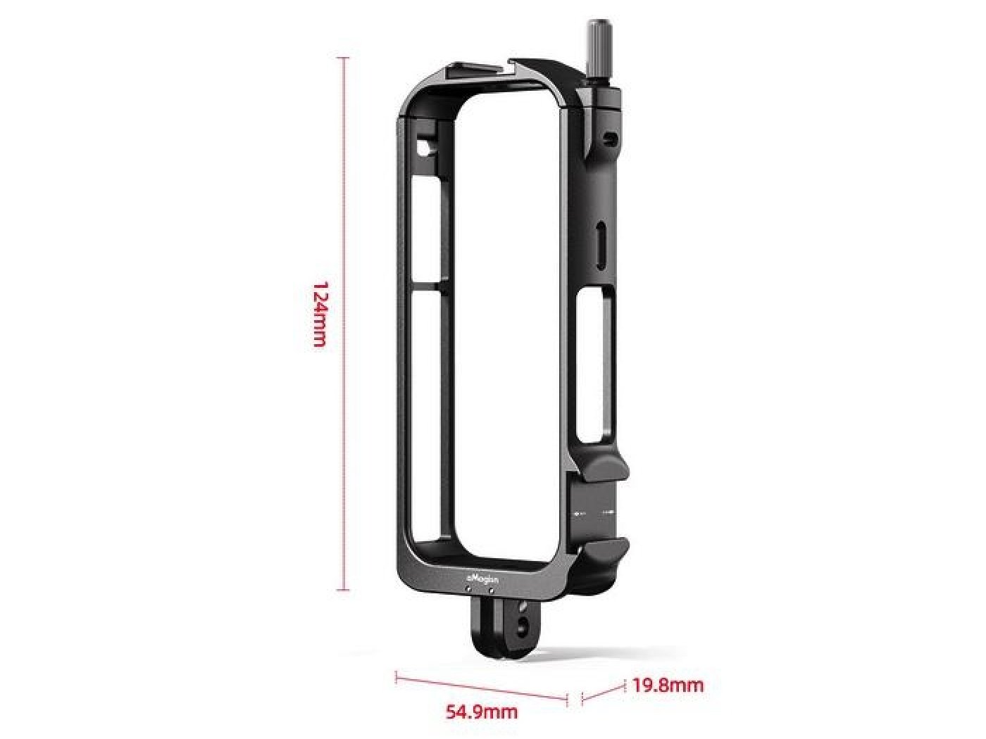Rám z hliníkové slitiny na kameru Insta360 X3