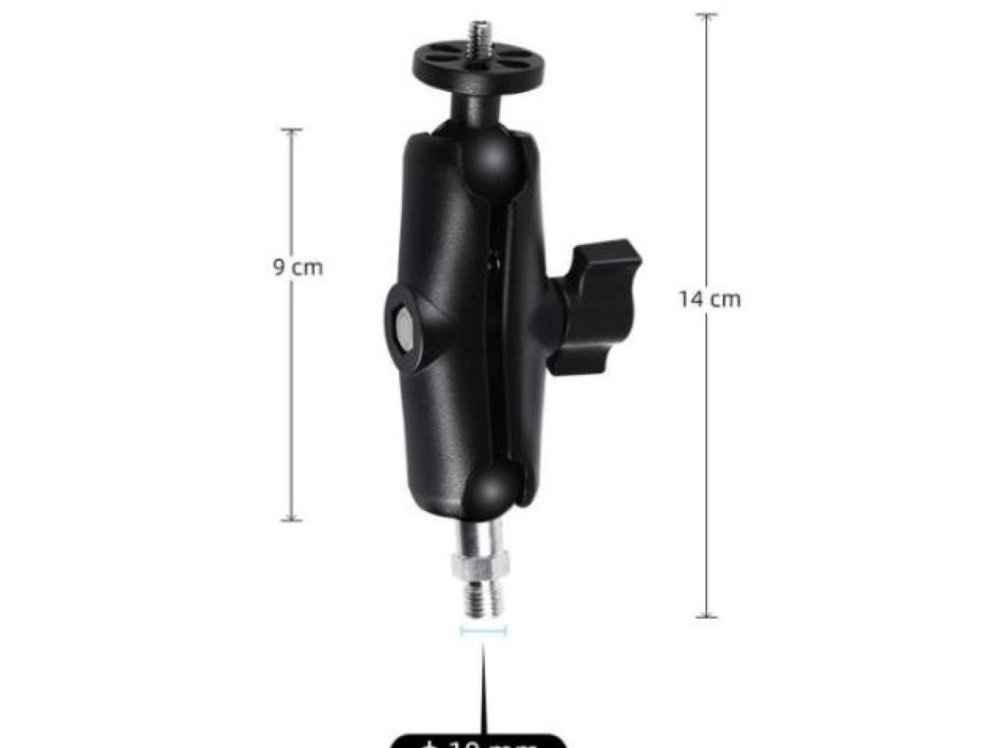 Držák akční kamery na motorku (typ 1)