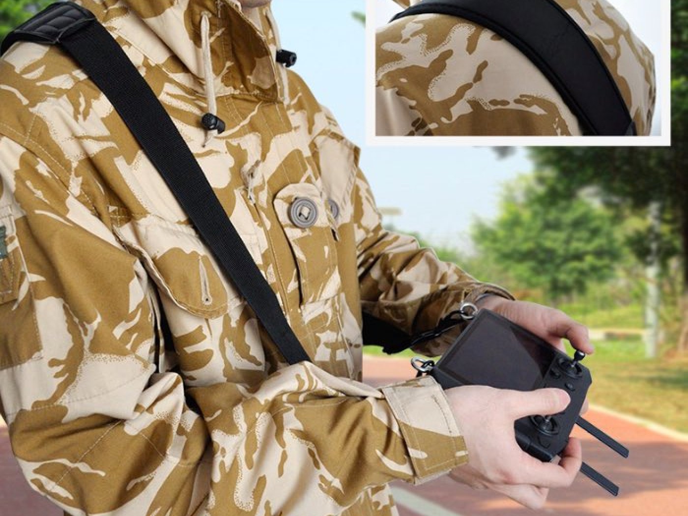 Široký popruh na krk k DJI Smart Controller / DJI RC Pro / DJI RC