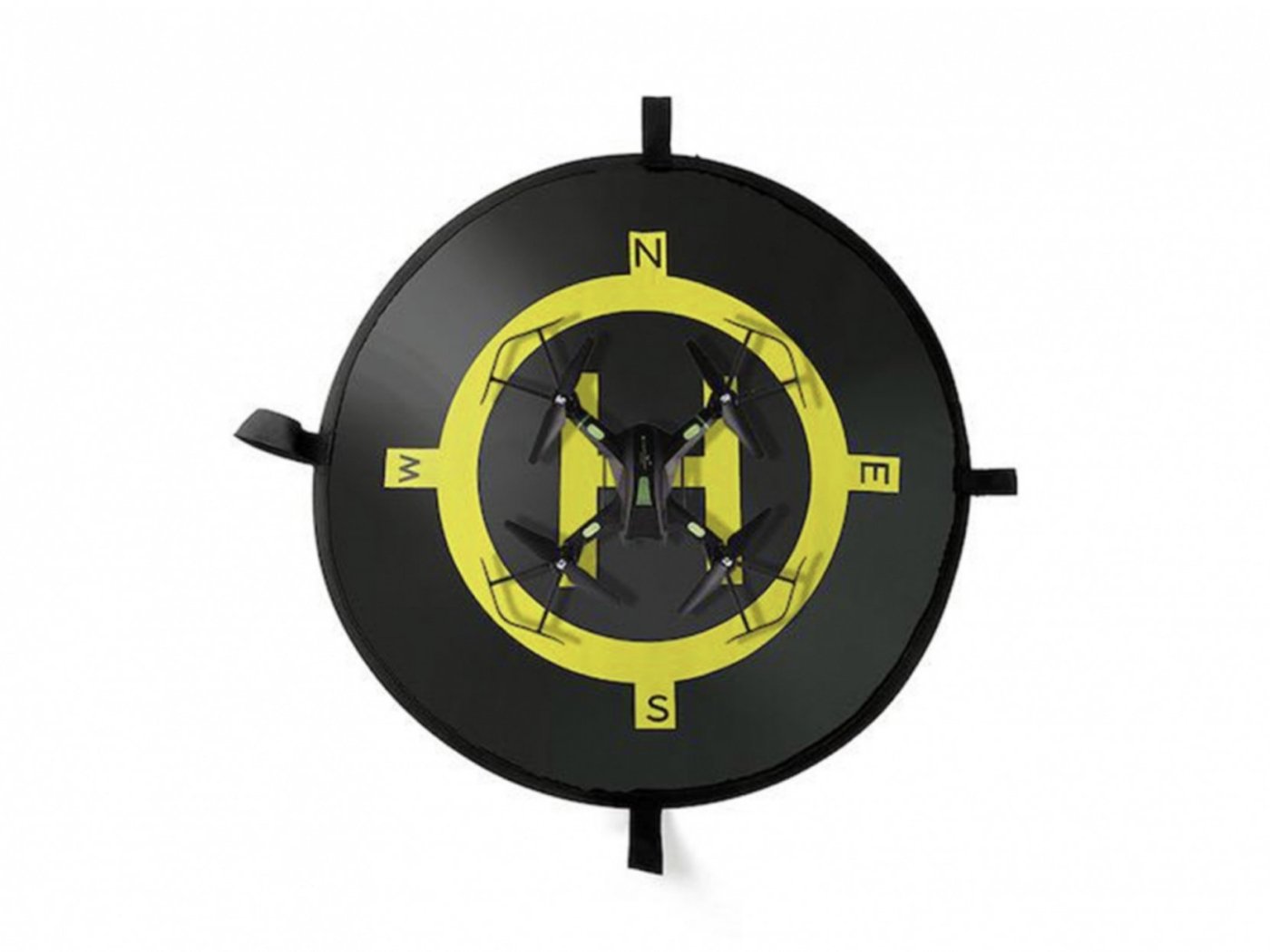 Přistávací plocha 75 cm (černá + žlutá)