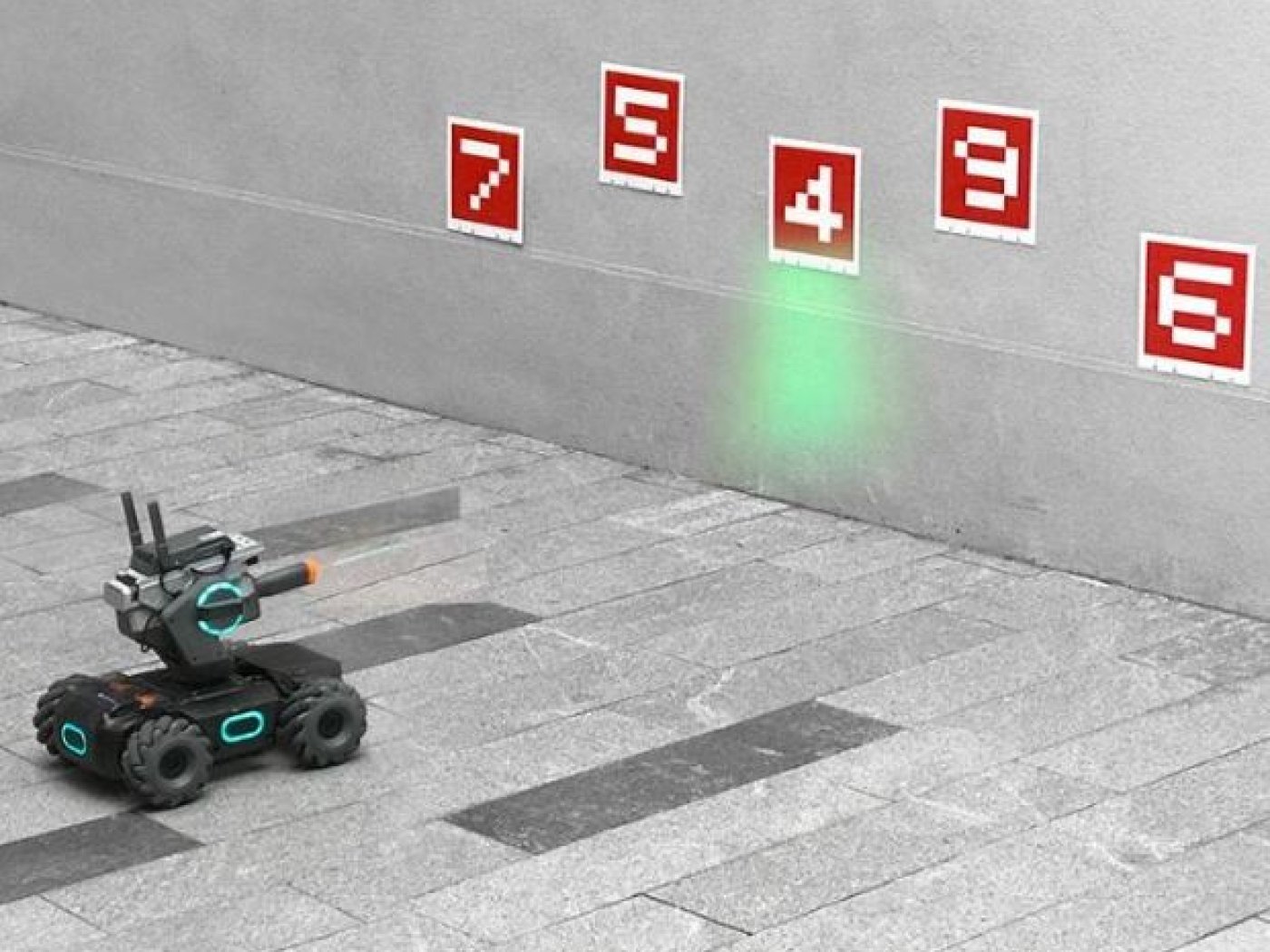 Rozpoznávací karty k DJI RoboMaster S1 (44 ks)