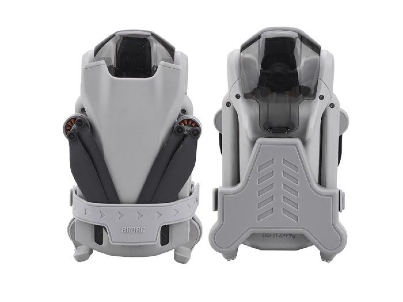 Šedý držák vrtulí na dron DJI Mini 3 / Mini 3 Pro