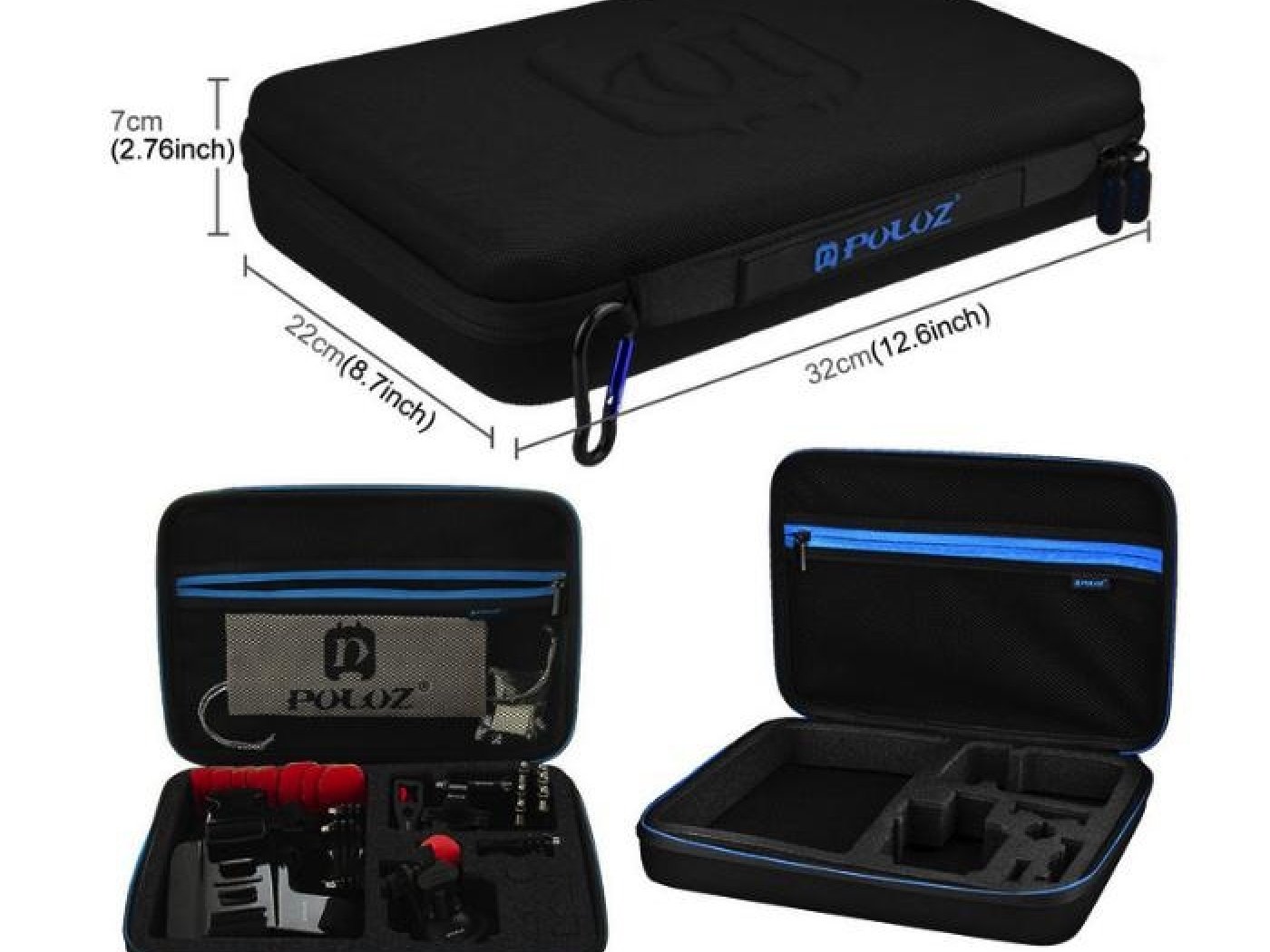 Sada příslušenství pro akční kameru (45 ks)