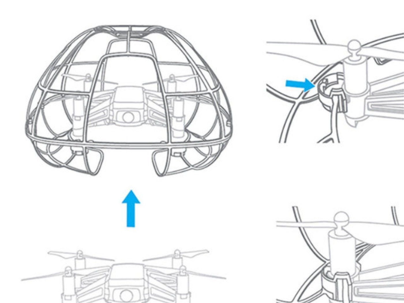 RYZE Tello ochranná klec