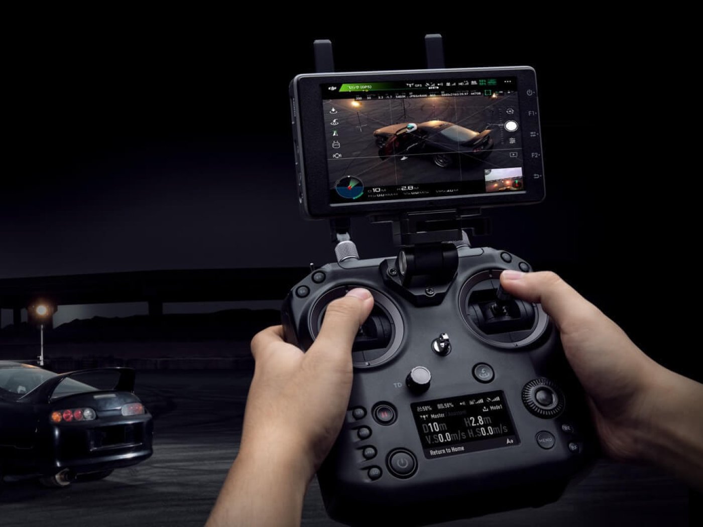 Dron DJI Inspire 2 + licence a vysílač Cendence, bez kamery