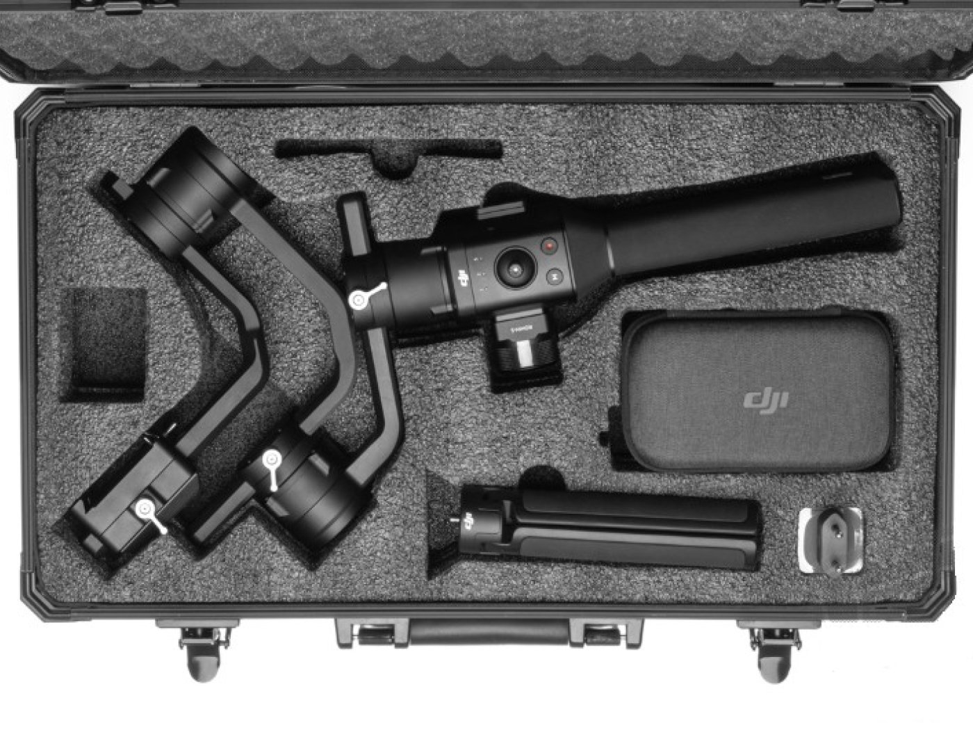 Hliníkový přepravní kufr pro ruční stabilizátor kamery DJI Ronin-S