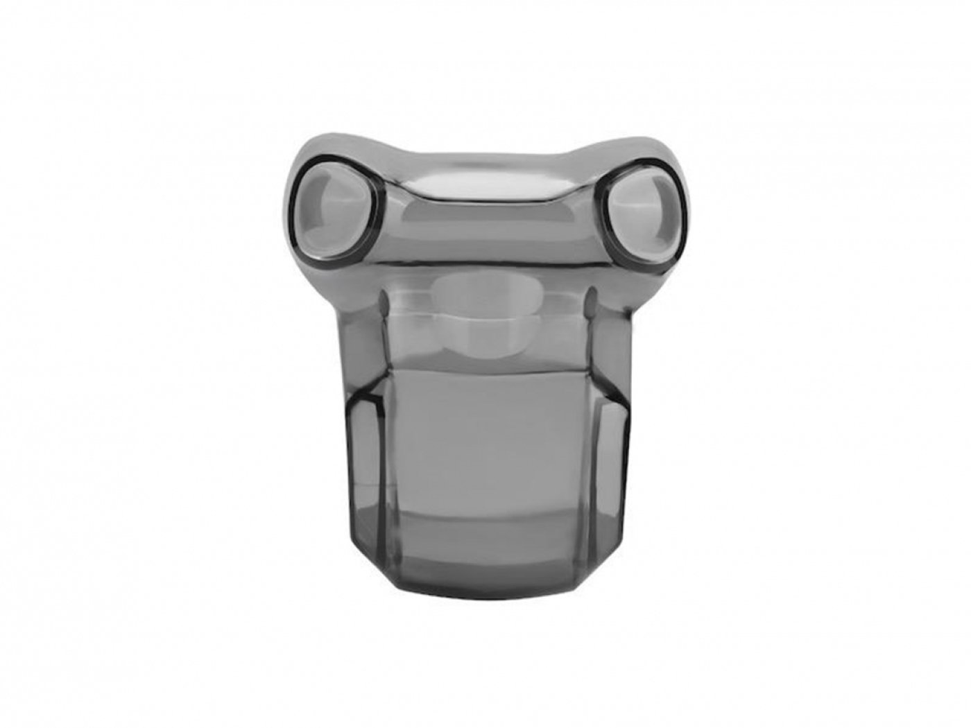 Šedý kryt kamery a předních senzorů na dron DJI Air 3