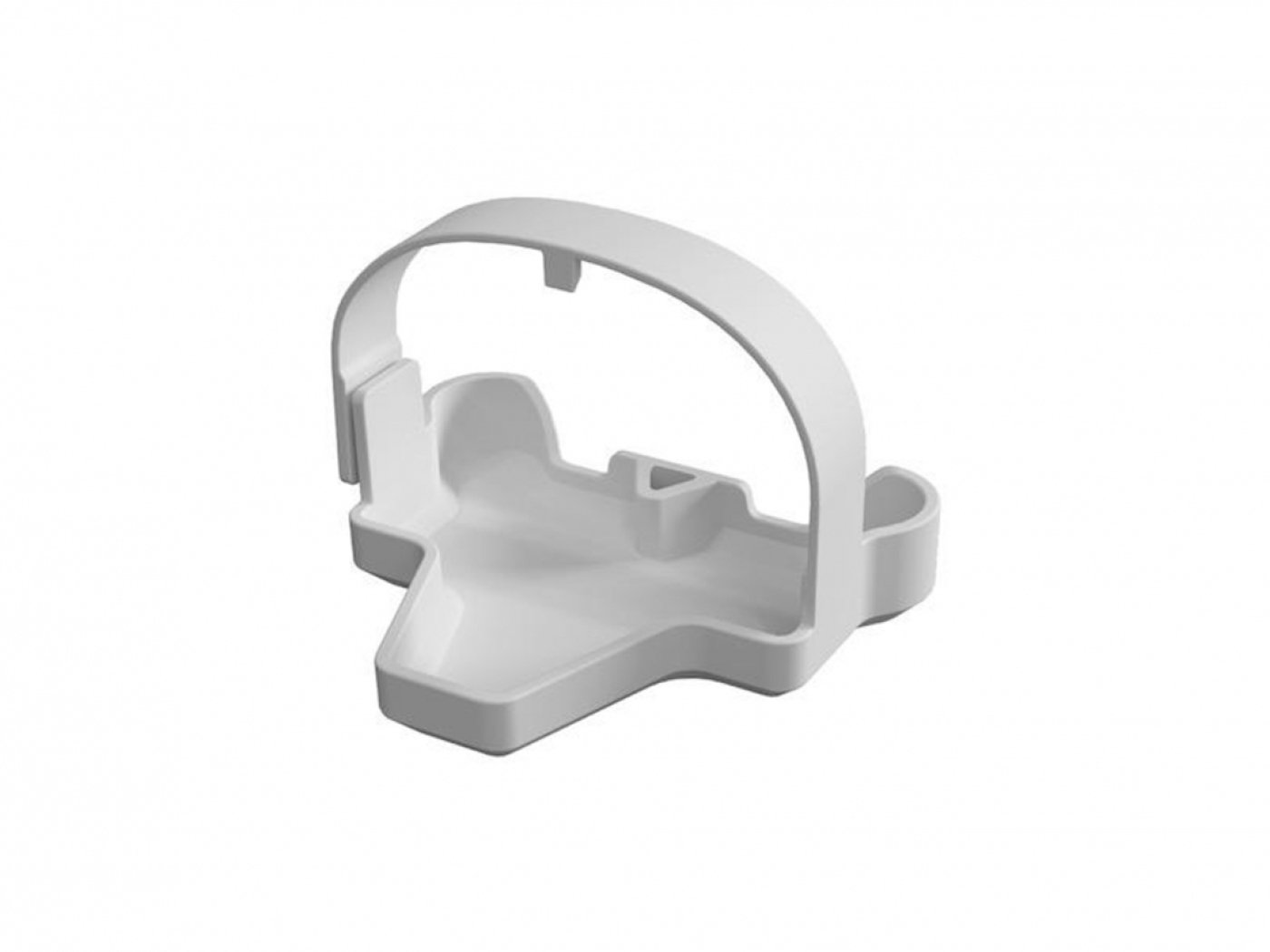 Šedý držák vrtulí na dron DJI Mini 4 Pro