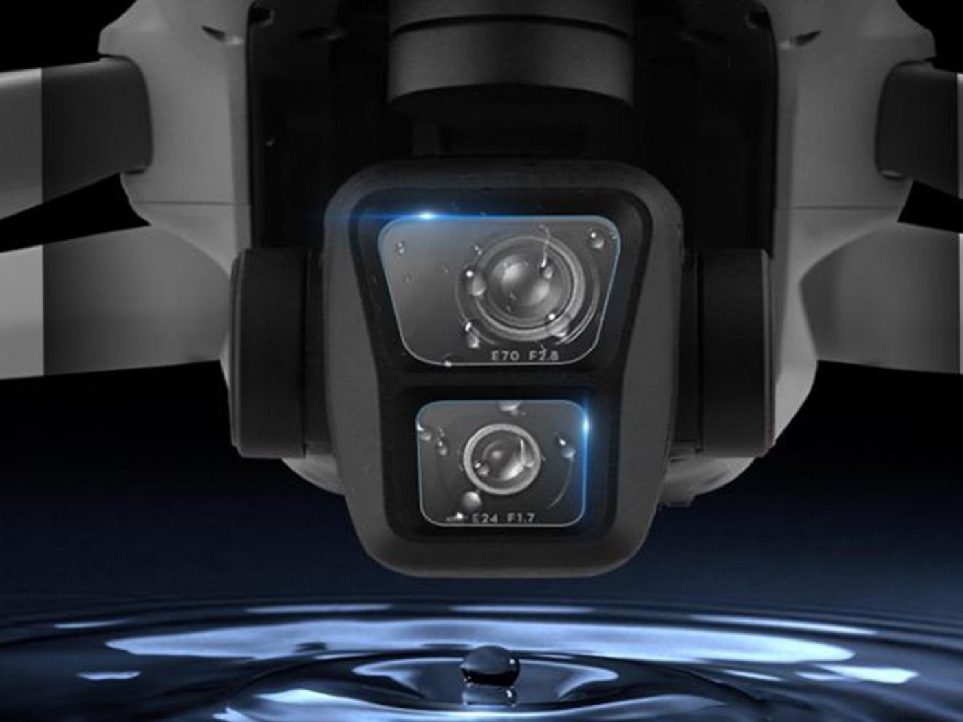 Ochranné sklo na objektiv DJI Air 3 (2 ks)