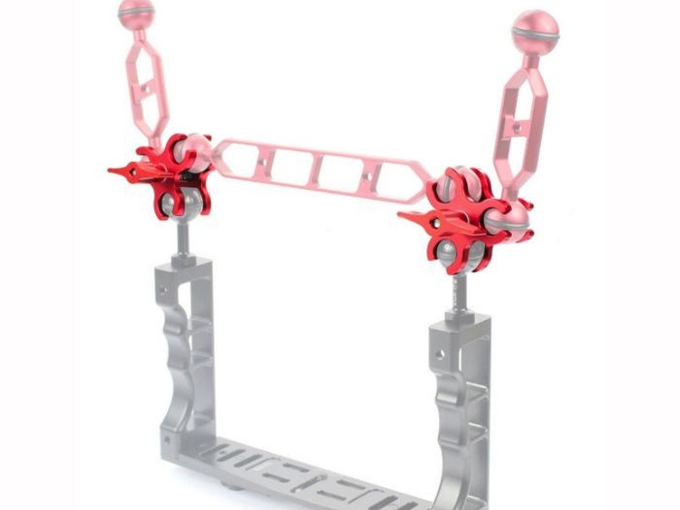 Butterfly adaptér z hliníkové slitiny (černý)