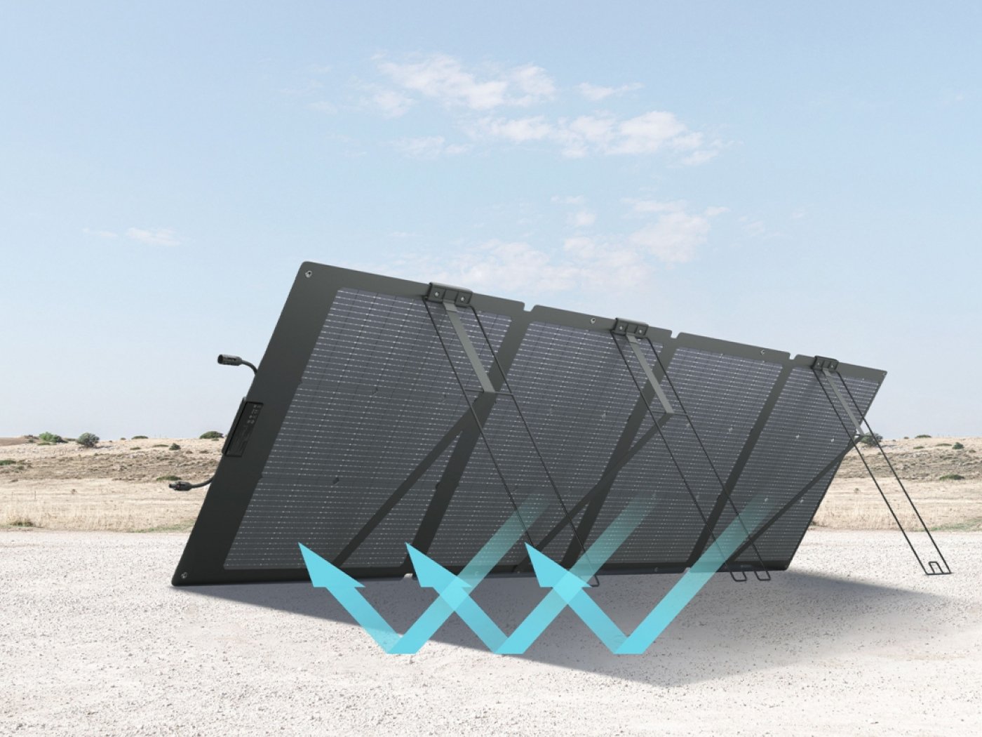 EcoFlow solární panel skládací 220W – 2. generace