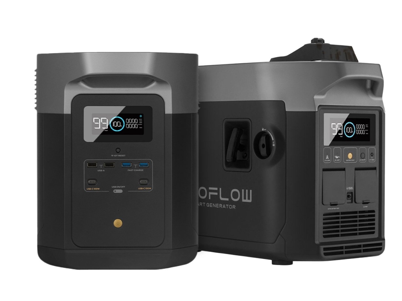 Přenosná nabíjecí stanice EcoFlow DELTA Max 2000 + Smart Generator