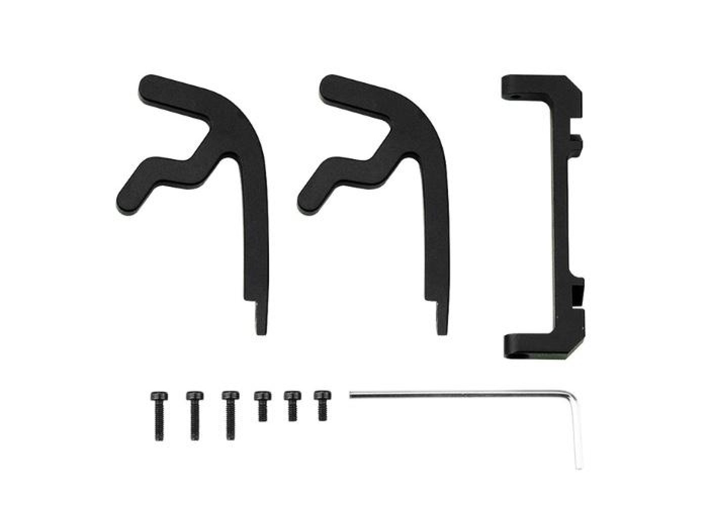 Černý CNC nárazník na dron DJI Avata