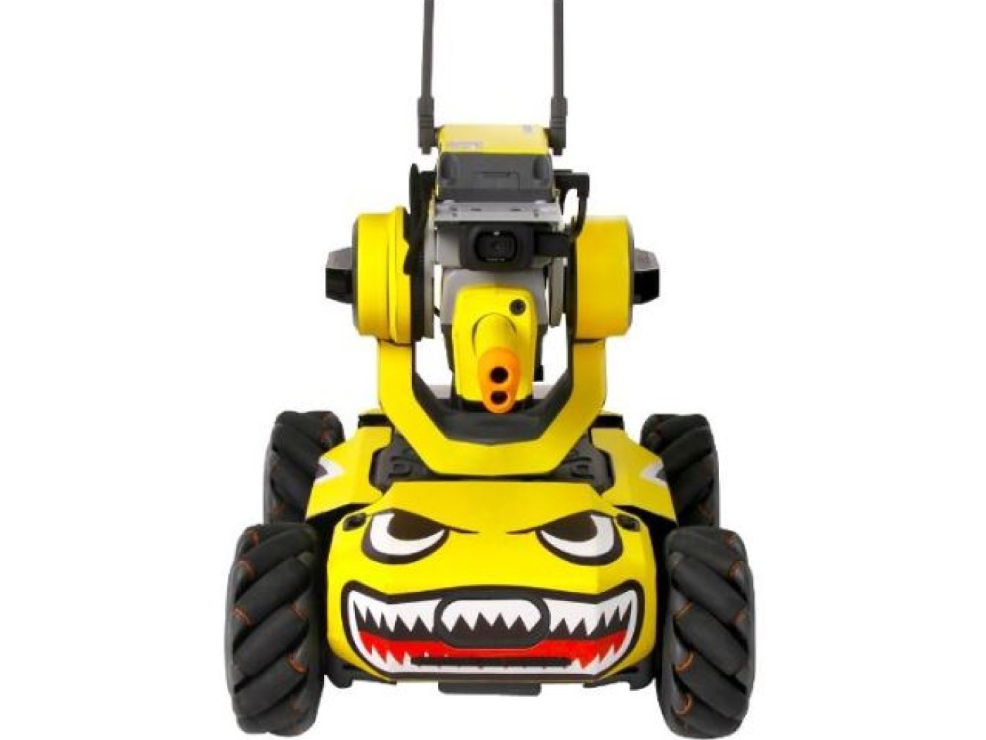 Žlutý polep na DJI RoboMaster S1