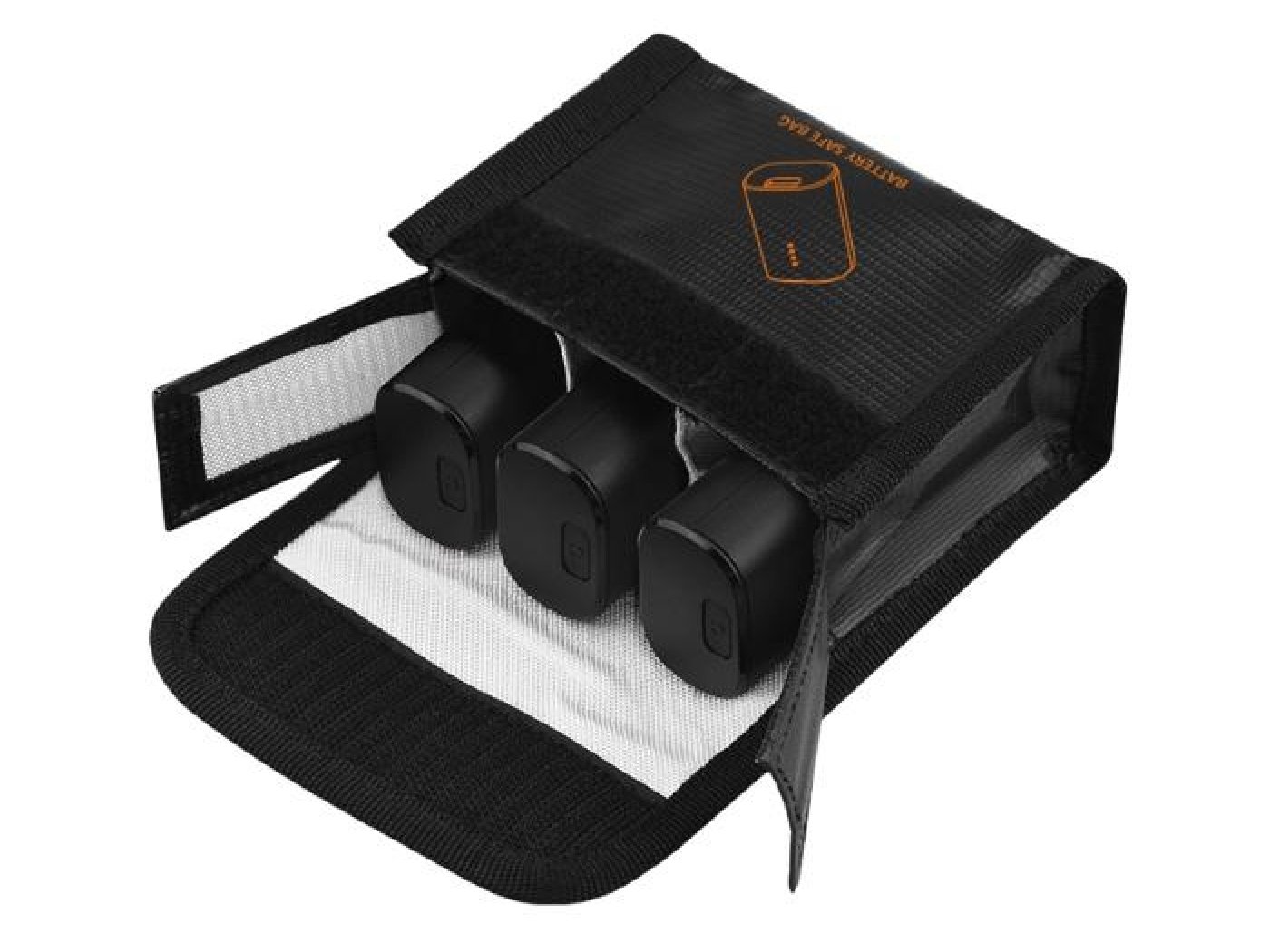 Ohnivzdorný obal na tři baterie DJI FPV Goggles V2