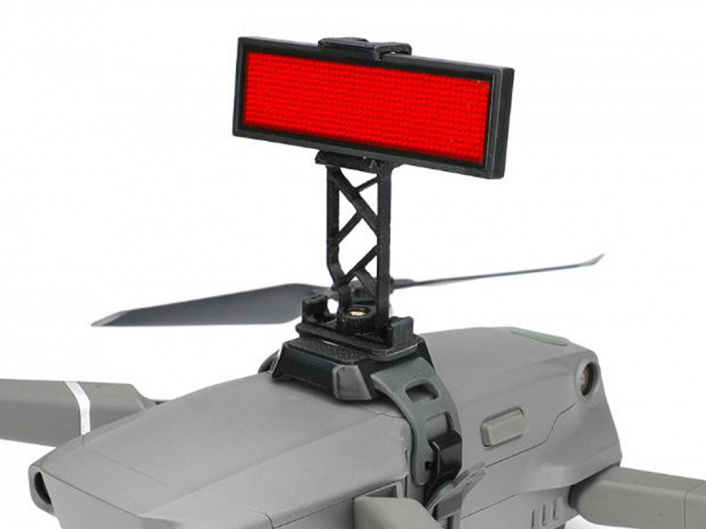 Programovatelné LED světlo na drony