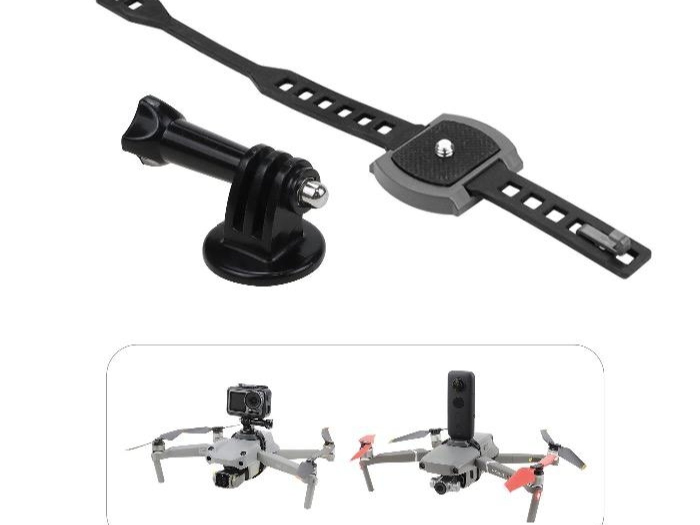 Univerzální držák akční kamery na dron