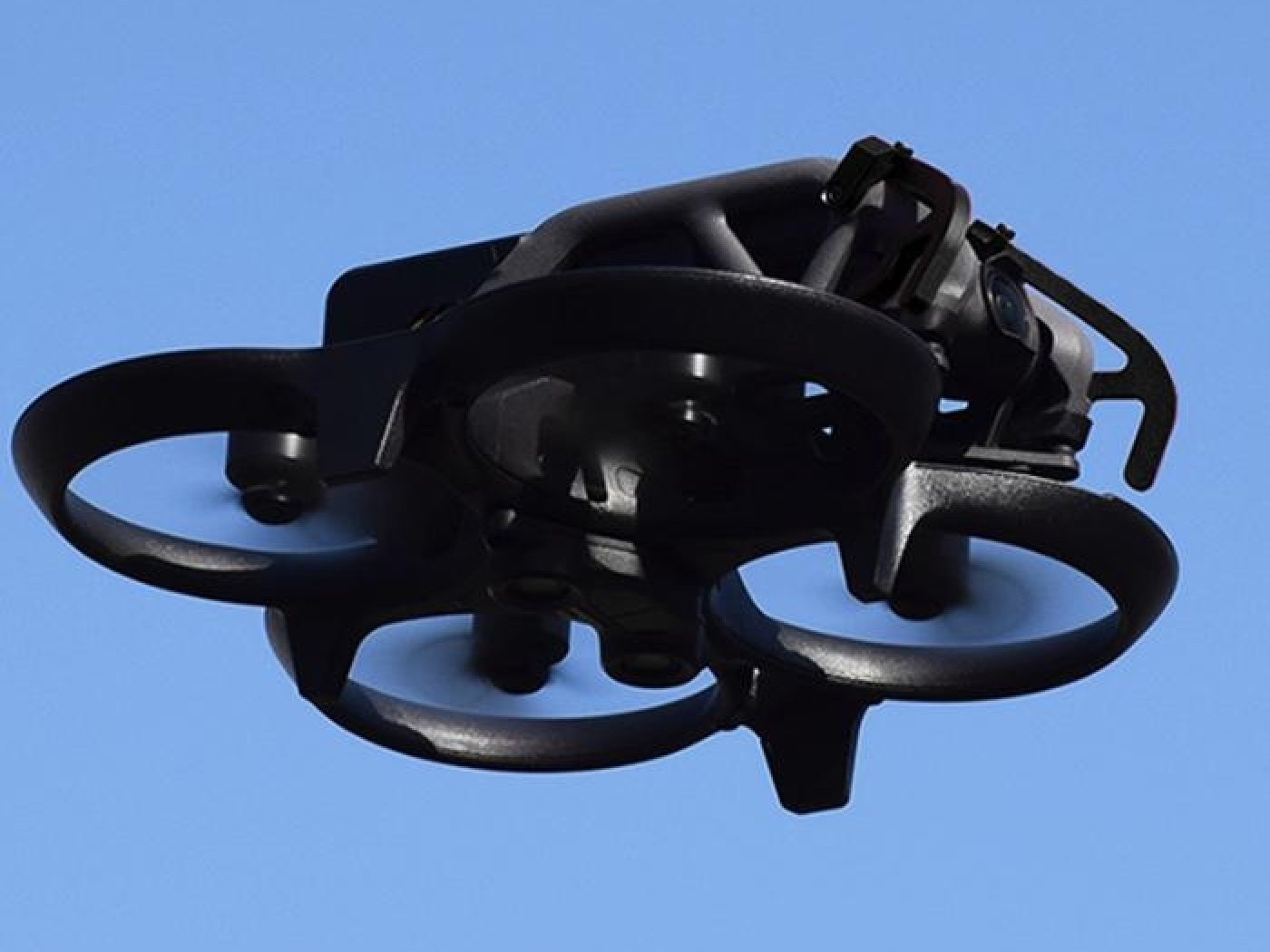 Černý CNC nárazník na dron DJI Avata