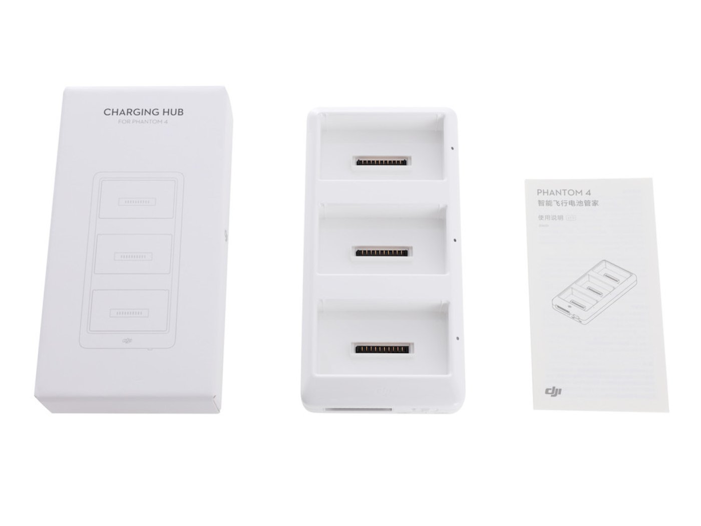 DJI Phantom 4 series nabíjecí stanice pro 3 akumulátory