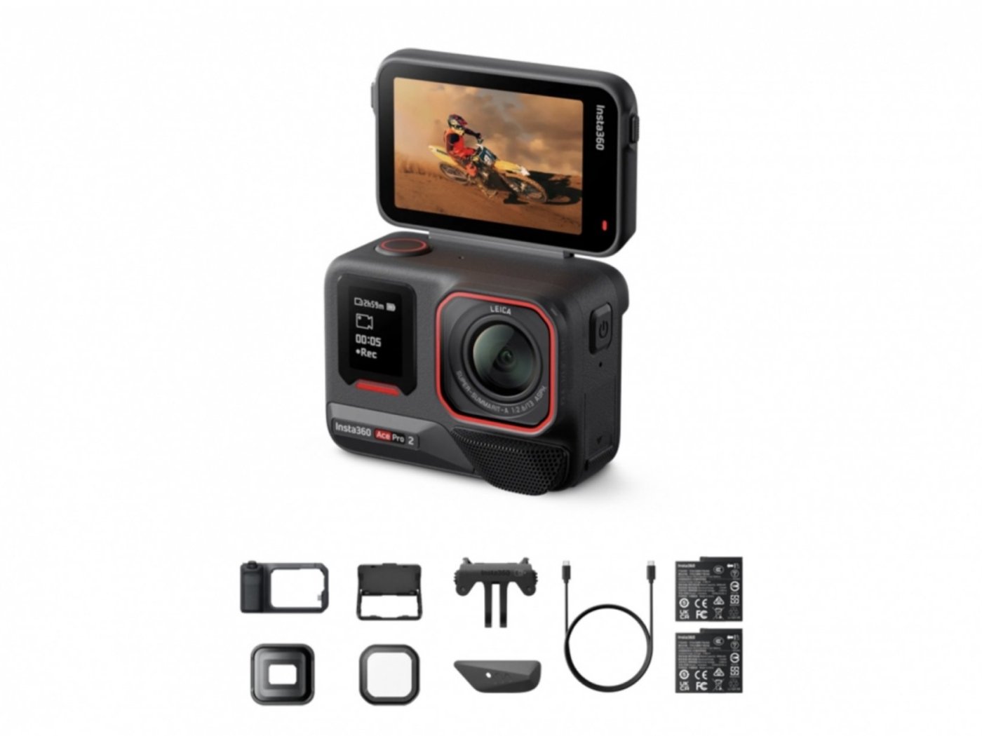 Akční kamera Insta360 Ace Pro 2 + Ultimate  Videography Bundle
