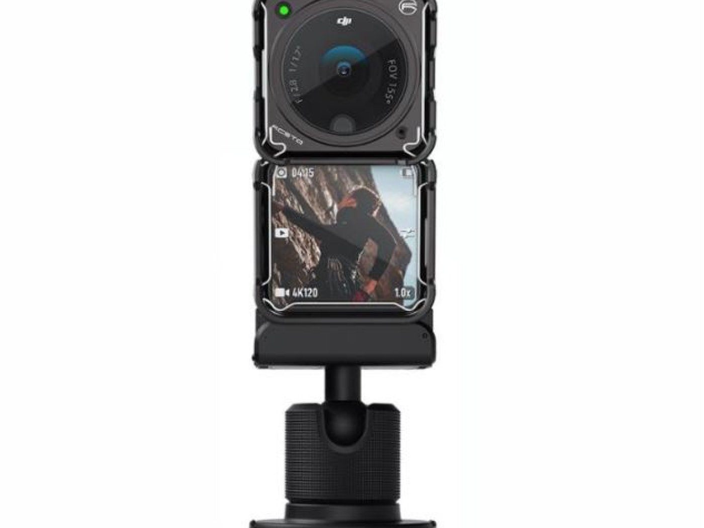 Hliníkový rám s UV filtrem na DJI Action 2