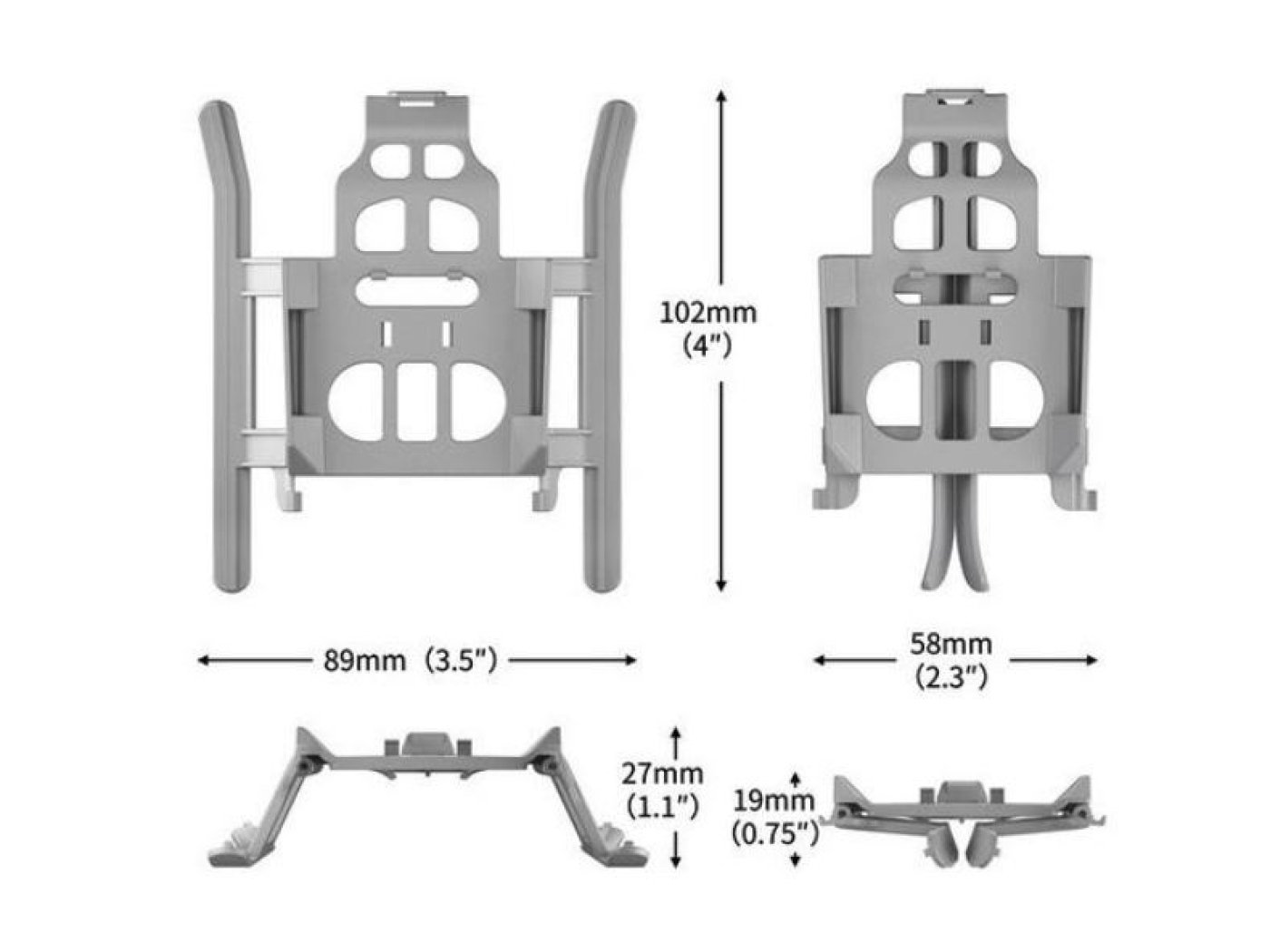 Rychloupínací podvozek na dron DJI Mini 3 Pro