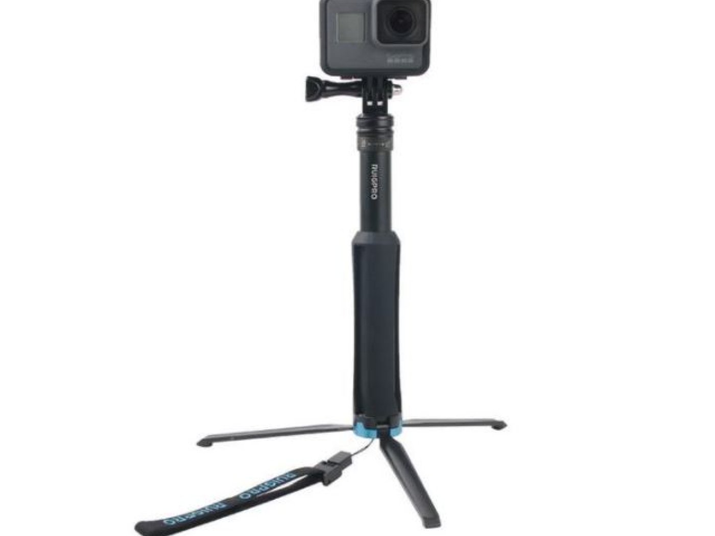 Tripod + prodlužující tyč na akční kameru nebo stabilizátor