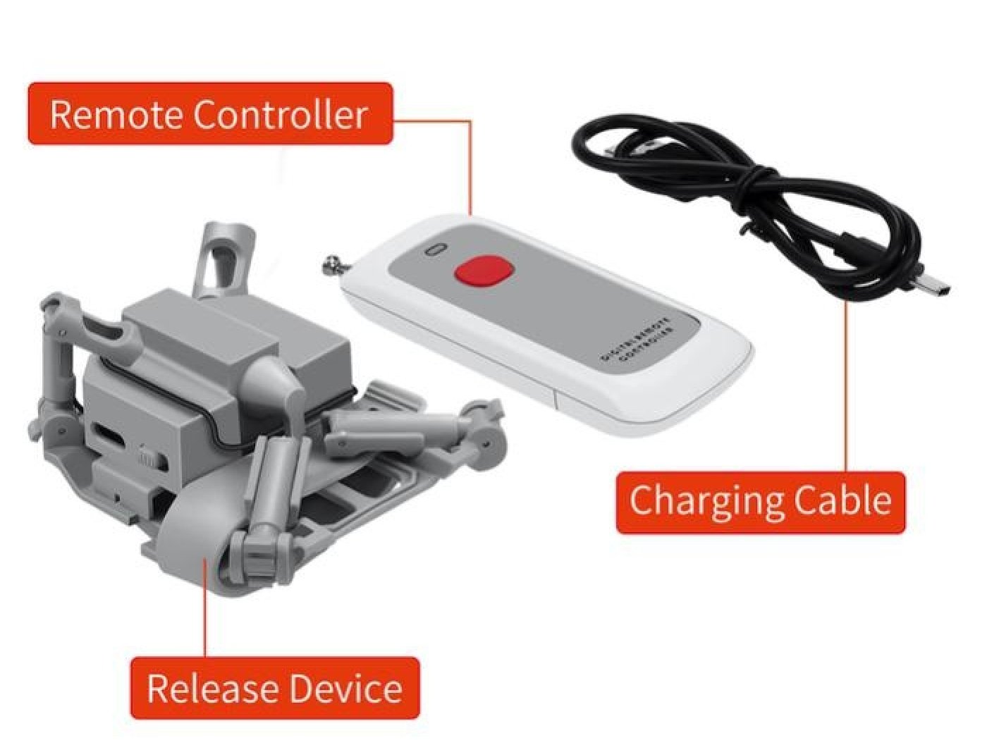 Air Dropping System s přistávacím podvozkem pro dron DJI Mini 3 / Mini 3 Pro
