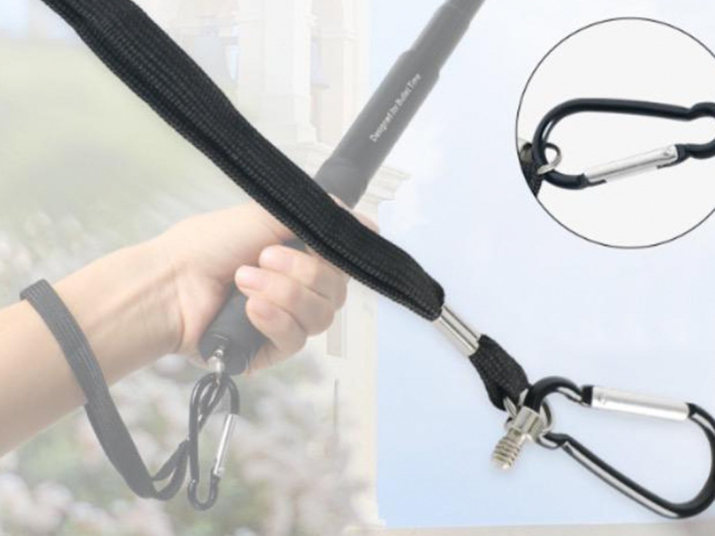 Prodlužující tyč na akční kameru (300 cm)