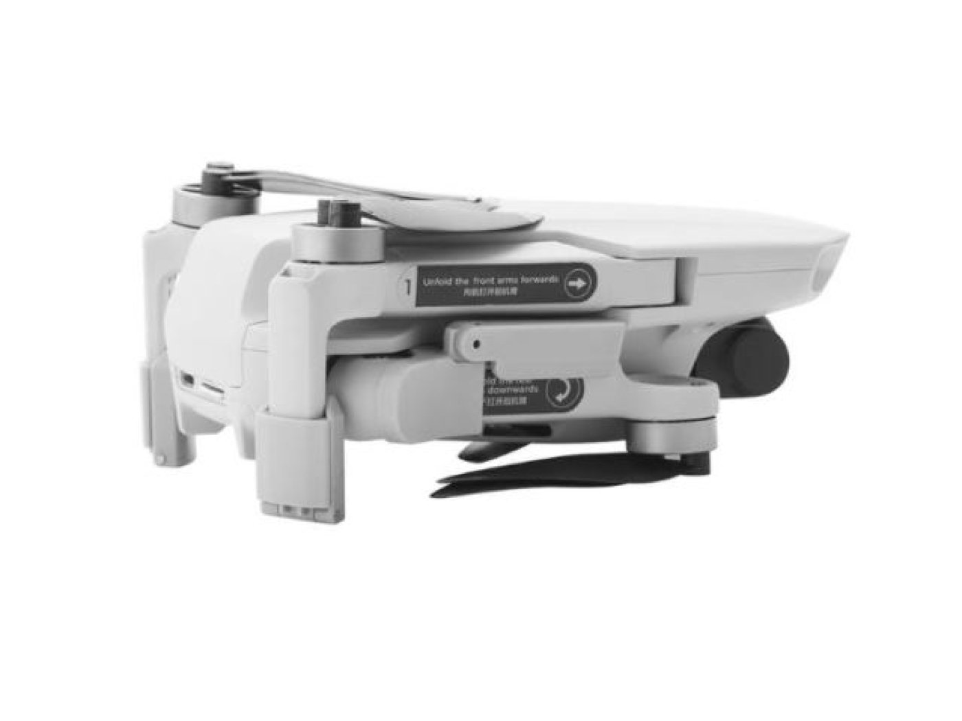 Skládací zvýšené přistávací nohy na dron DJI Mini 2 / Mini 2 SE / Mini SE