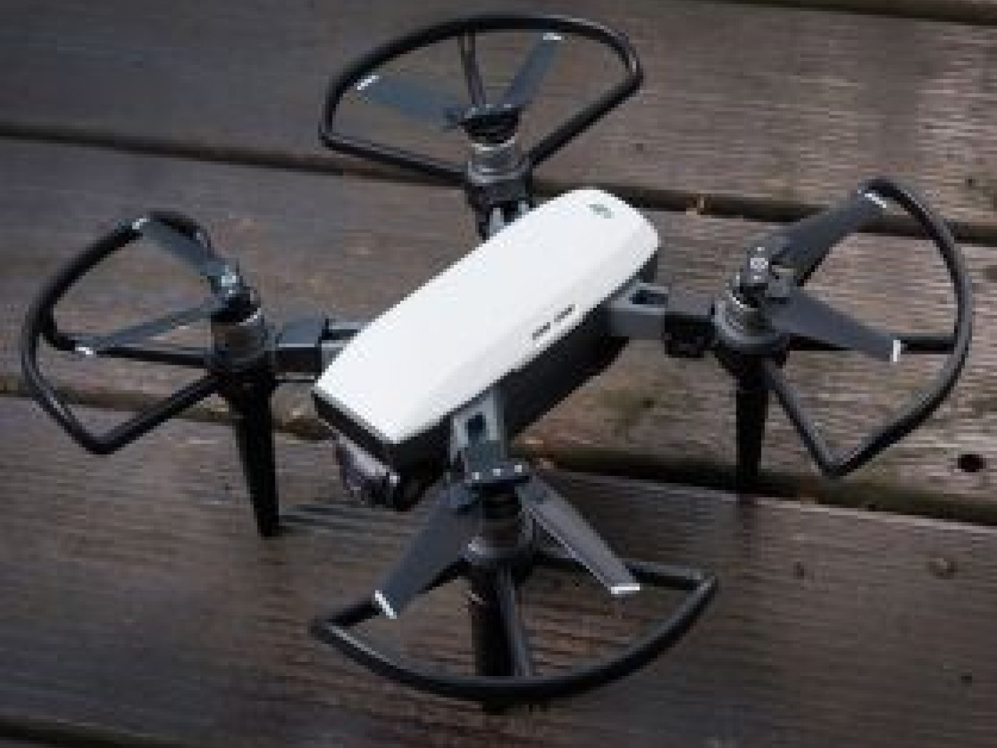 Chrániče vrtulí a zvýšené přistávací nohy Adam FLEET pro dron DJI Spark - černé