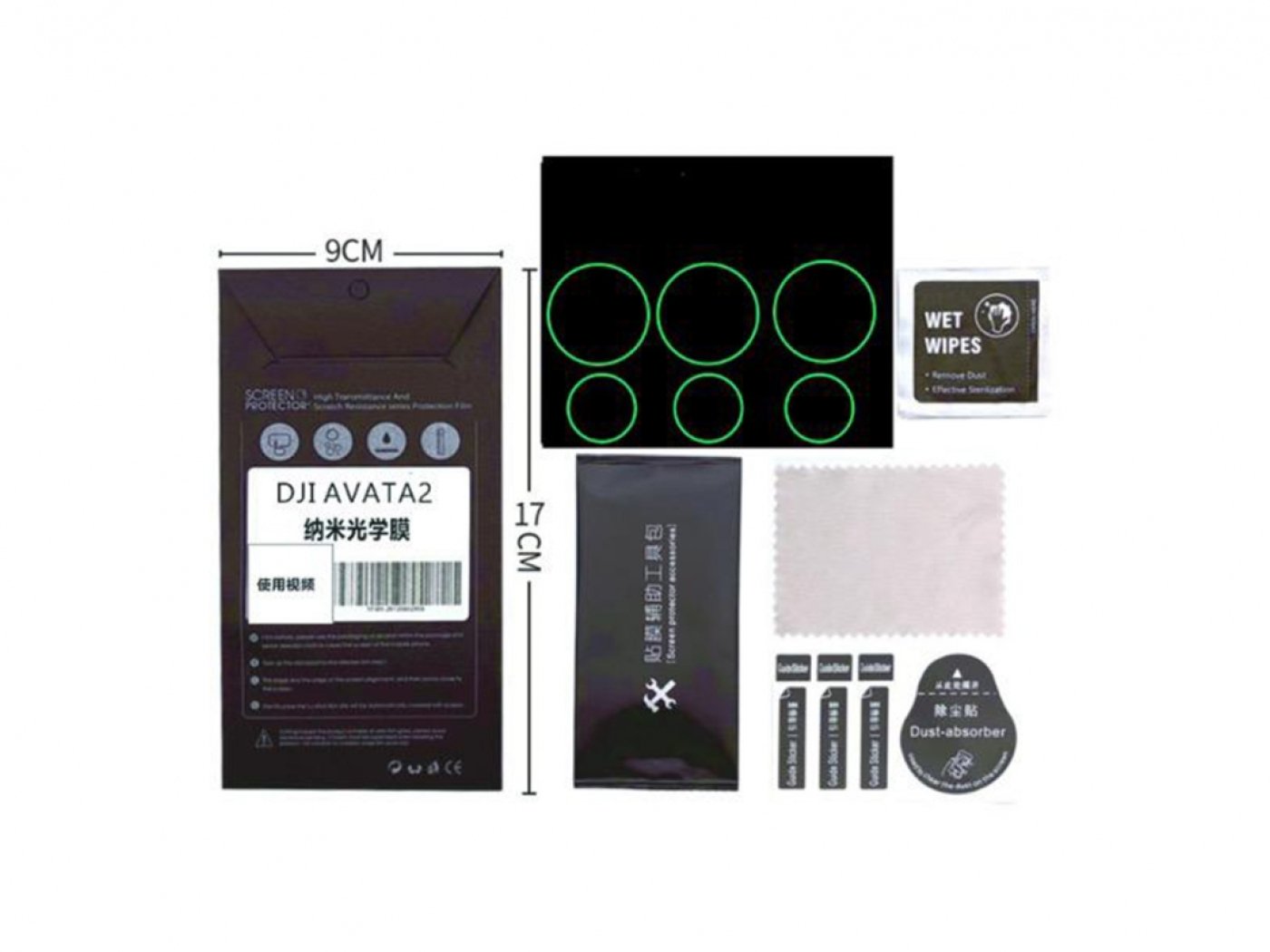 Ochranná folie na čočky DJI Goggles 3