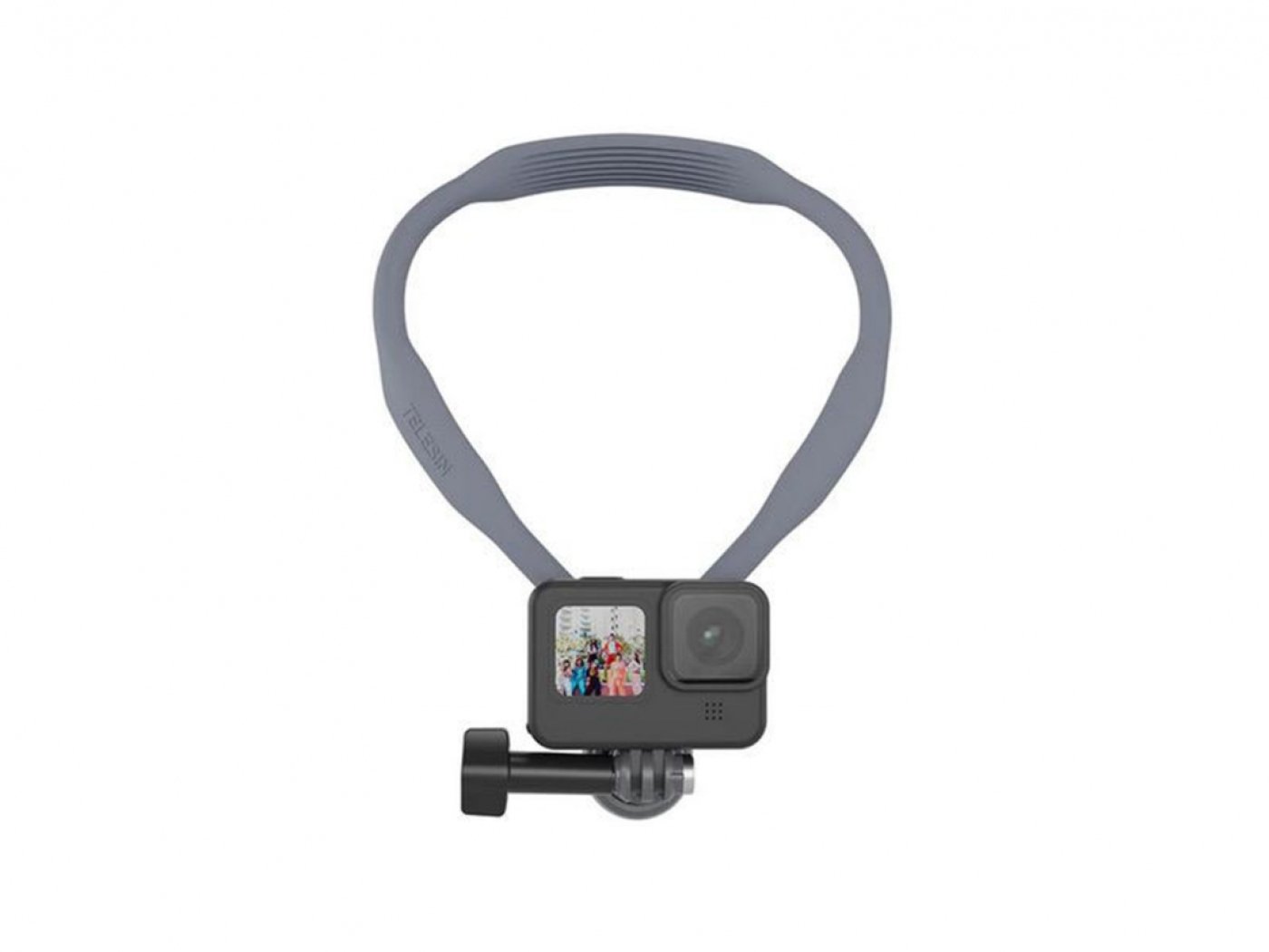 Magnetický držák na krk pro akční kameru