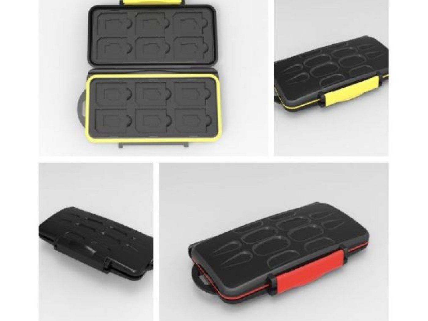 Voděodolné pouzdro na paměťové karty