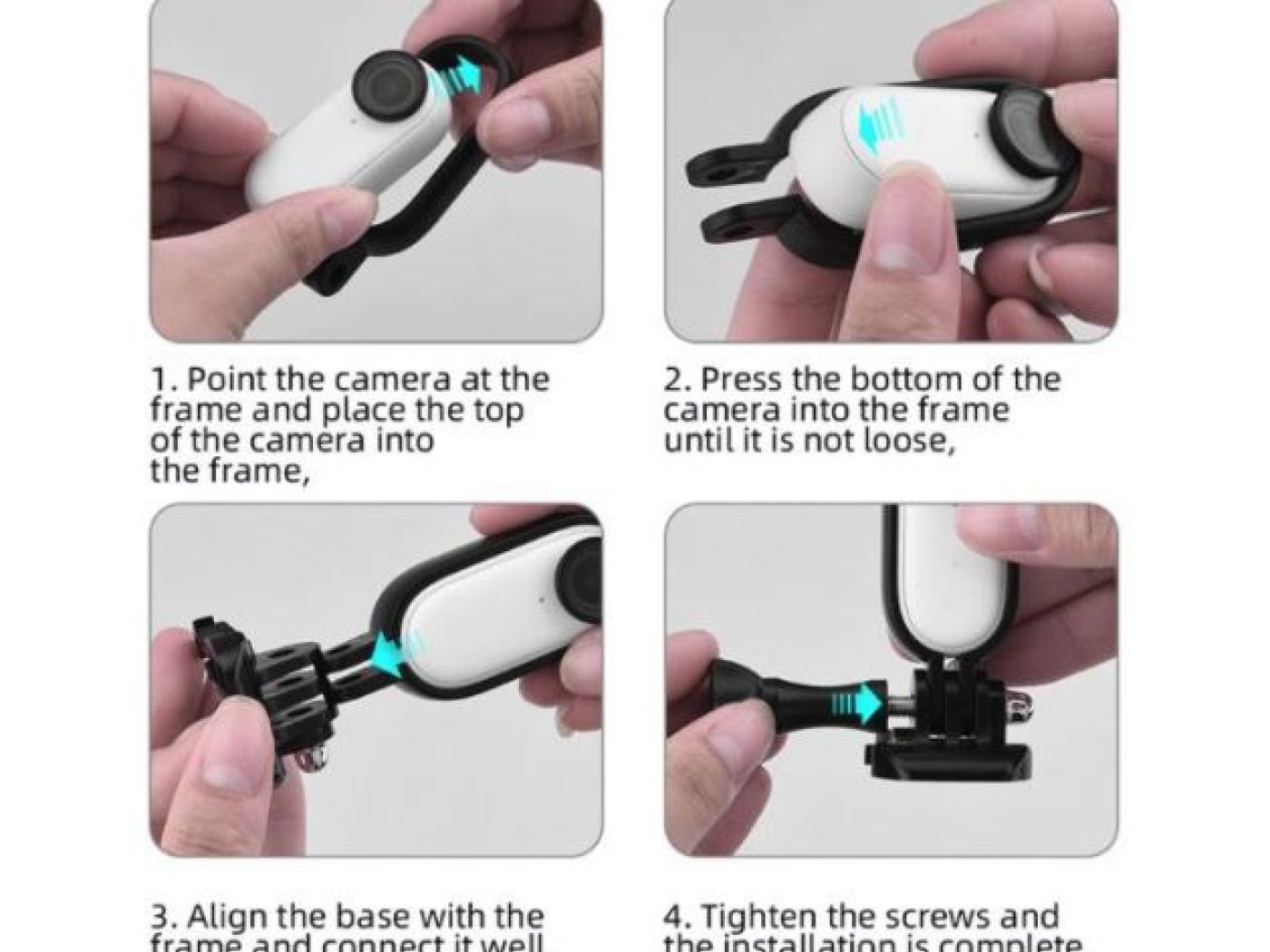 ABS rám na kameru Insta360 Go 2