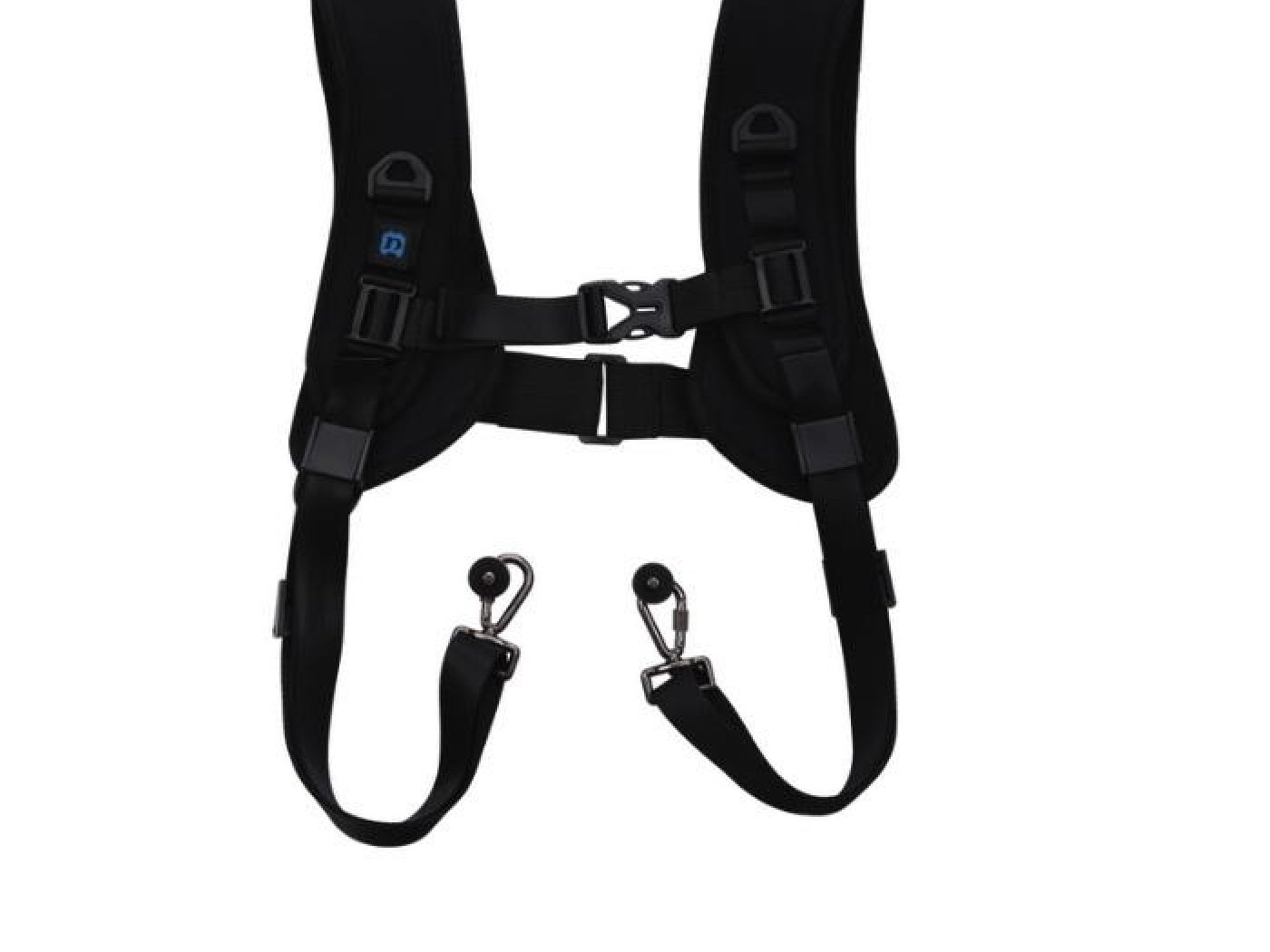 Popruh na ramena pro dva fotoaparáty