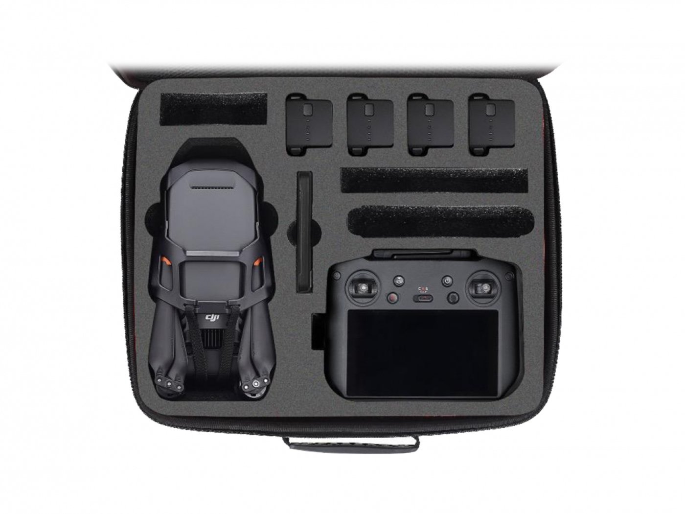 Tmavě šedé pouzdro na dron DJI Mavic 3 Pro