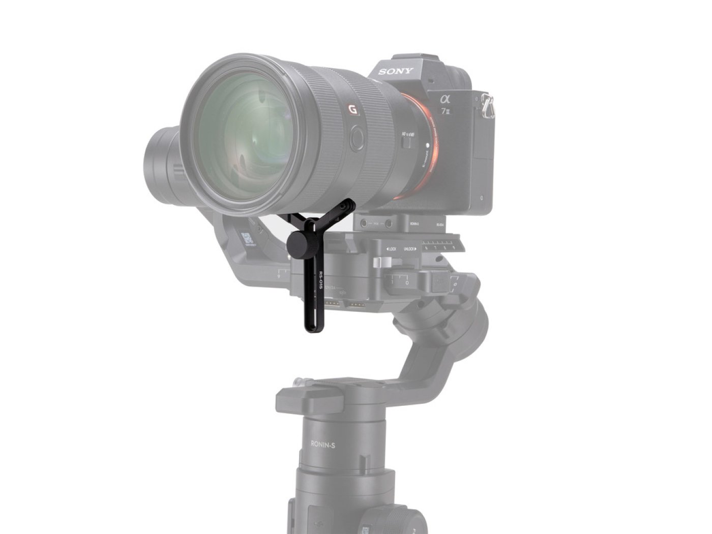 Rozšířená podpora objektivu pro ruční stabilizátor kamery DJI Ronin-S