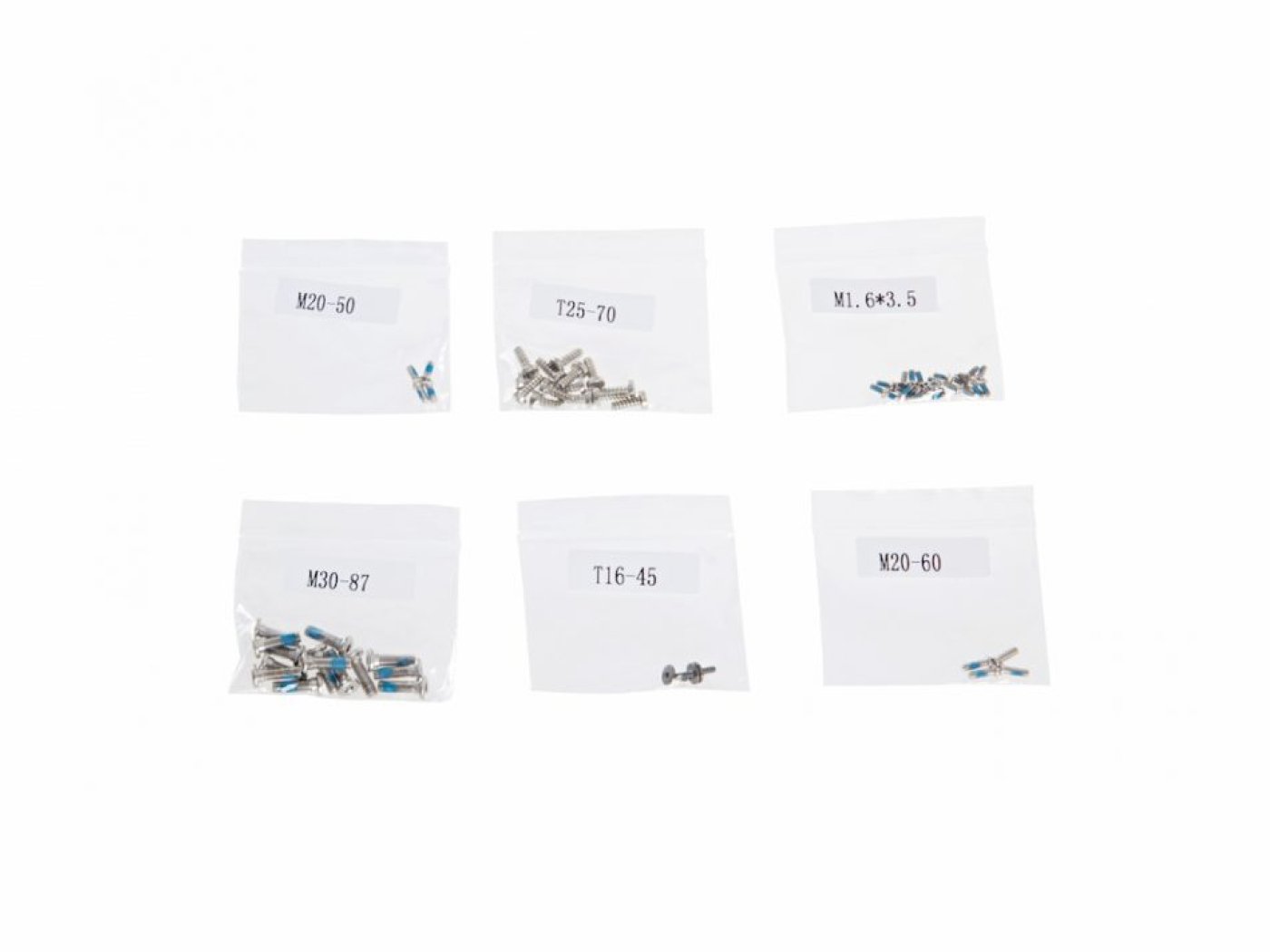 DJI Phantom 4 sada šroubů