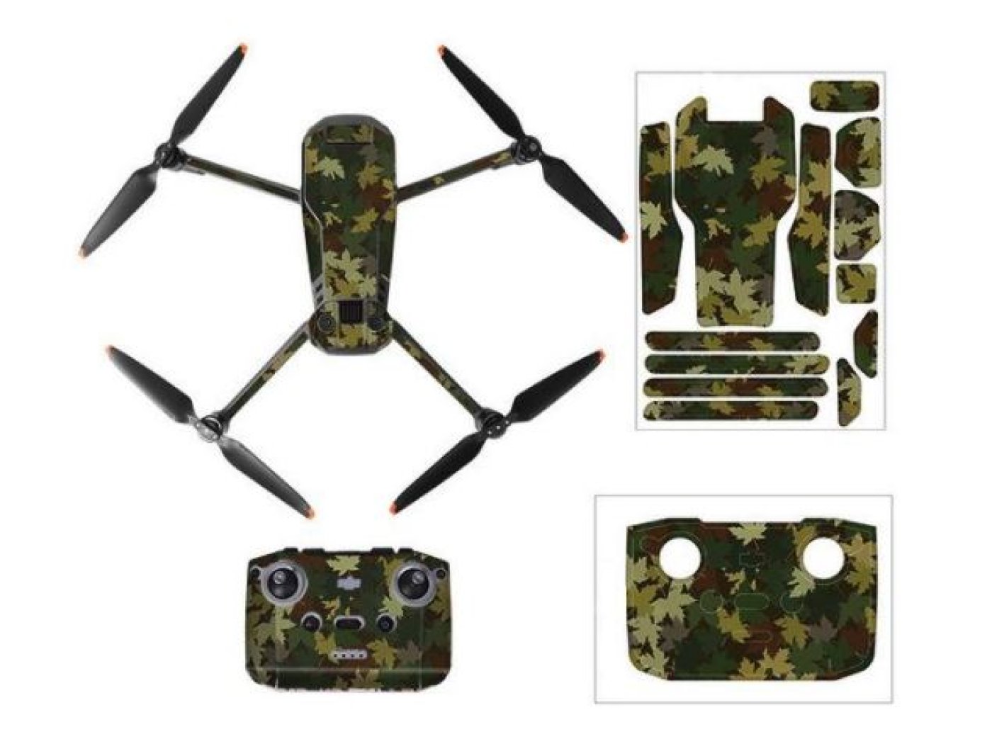 Camouflage polep na dron DJI Mavic 3