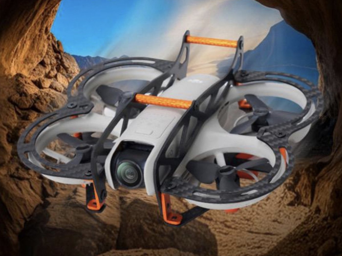 Ochranný nárazník z uhlíkových vláken na dron DJI Neo