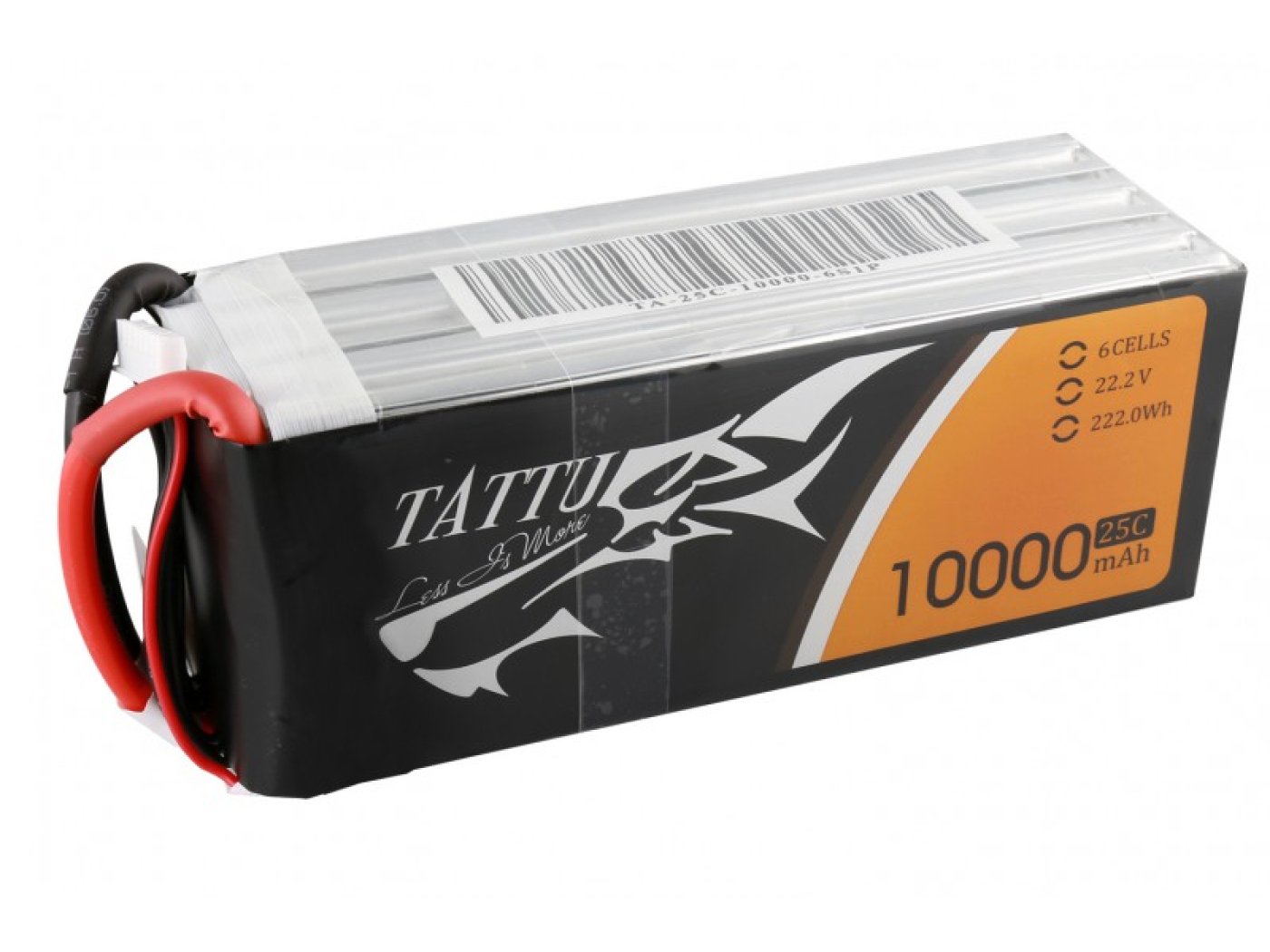 LiPo baterie Tattu 10000mAh 22.2V 25C 6S1P