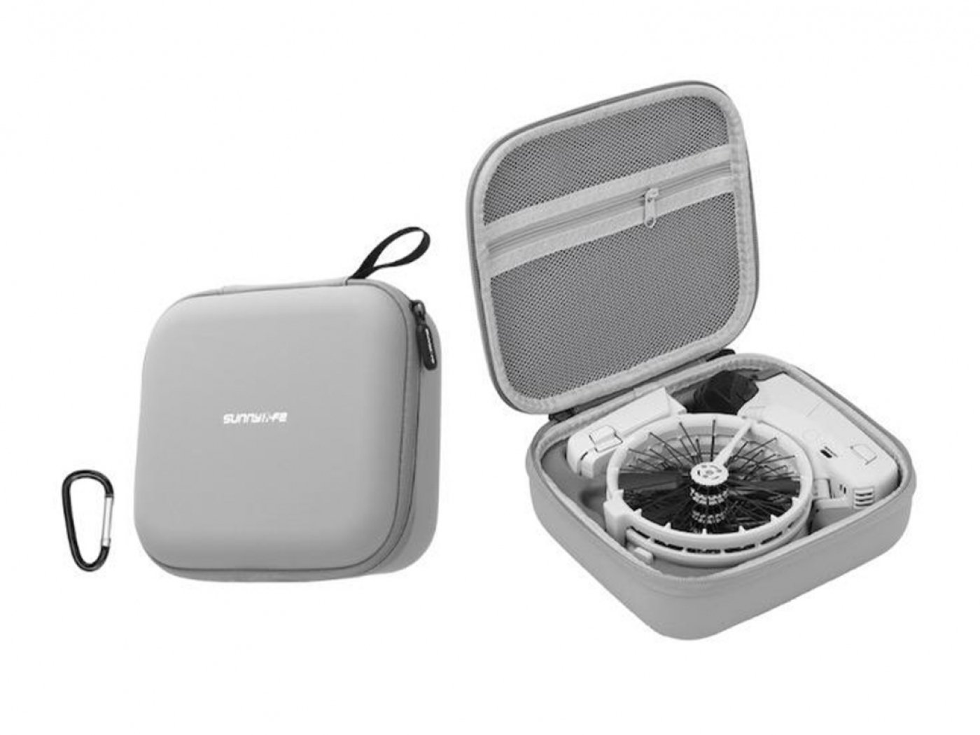 Šedé pouzdro na samotný dron DJI Flip