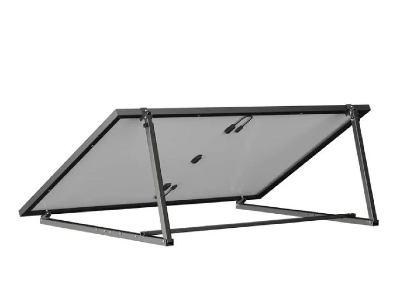 EcoFlow ocelový nastavitelný držák solárního panelu