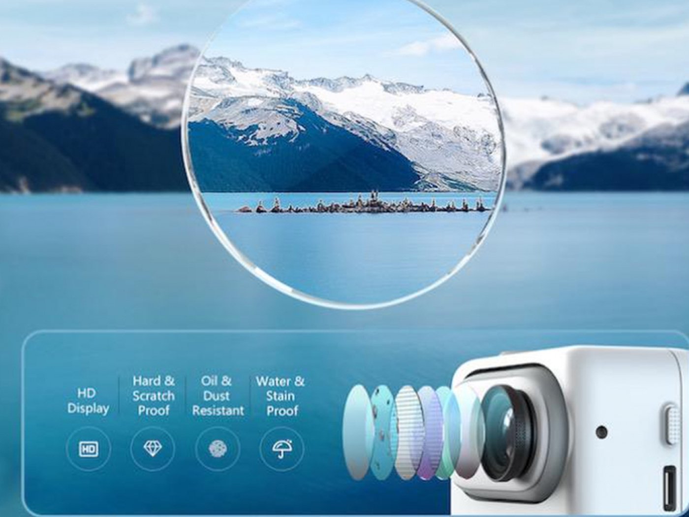 Anti-Fog UV filtr na kameru Insta360 GO 2 / Insta360 GO 3