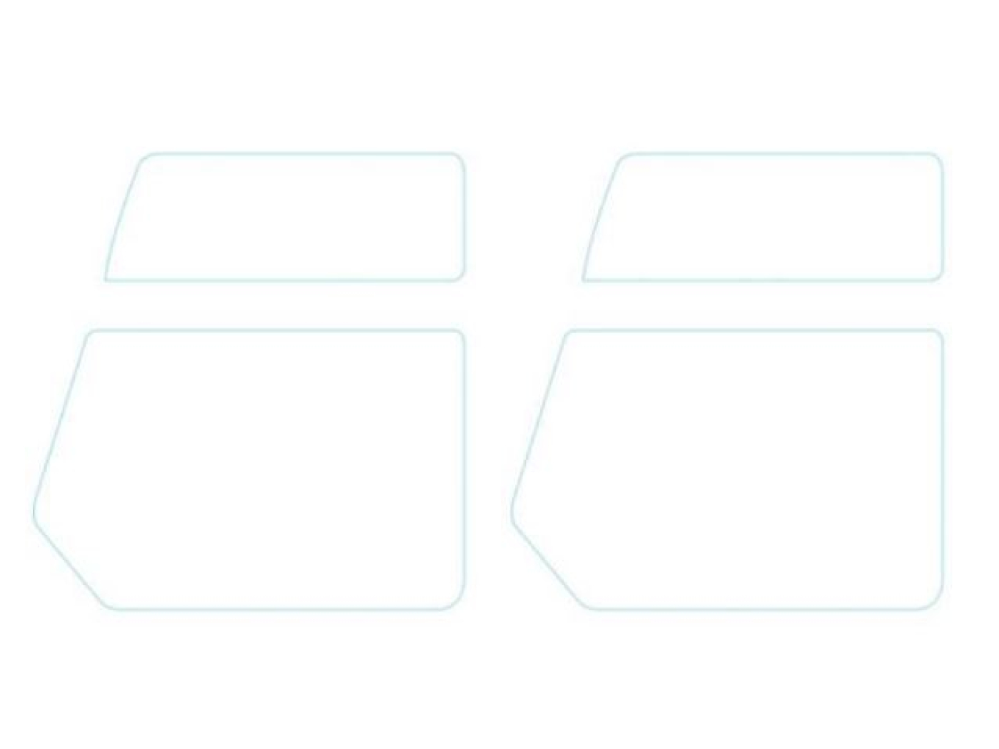 Ochranné sklo na objektiv DJI Mavic 3 (2 páry)